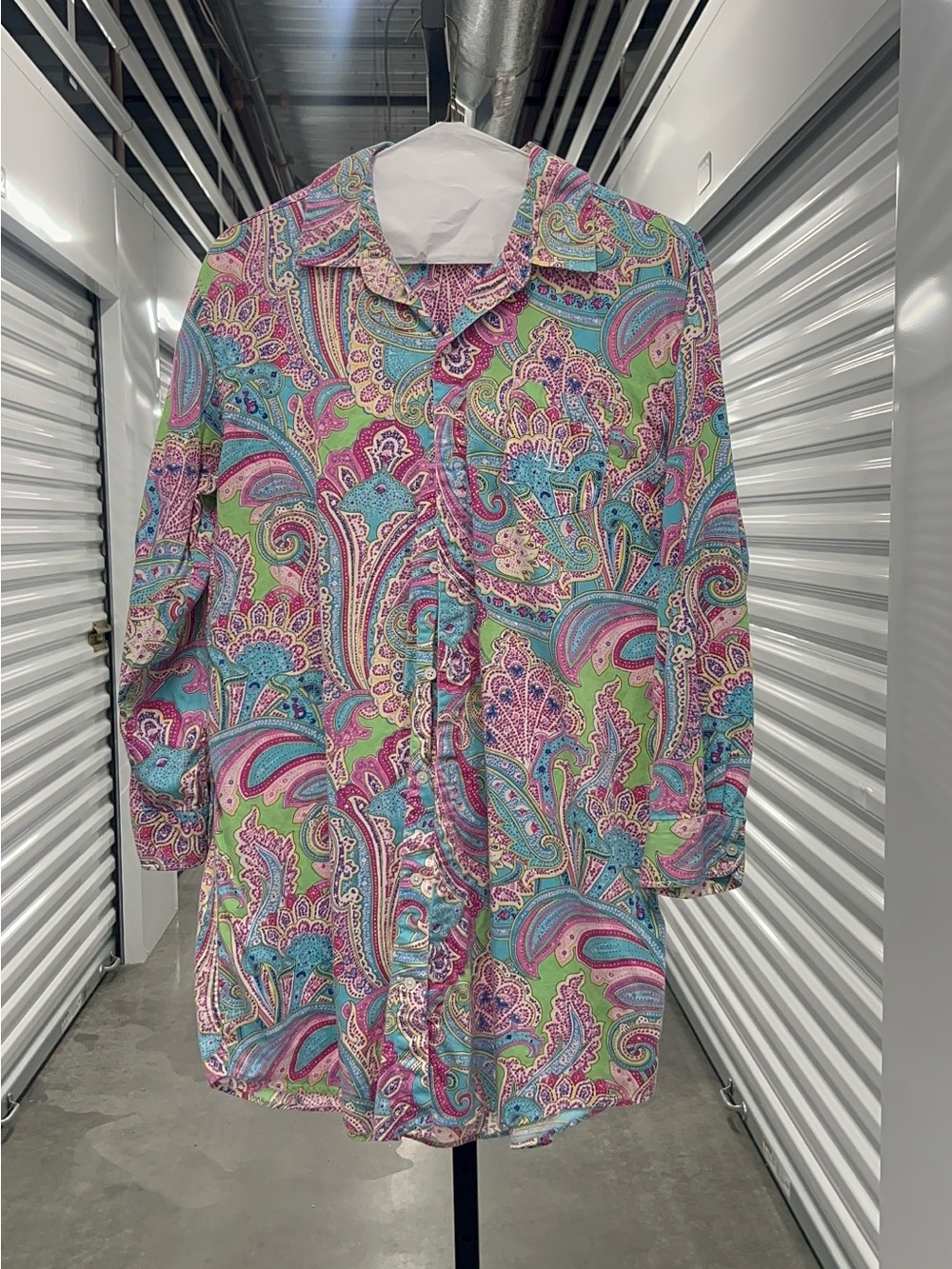 Lauren Ralph Lauren paisley sleep shirt